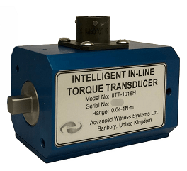 AWS 1Nm Intelligent Inline Torque Transducer