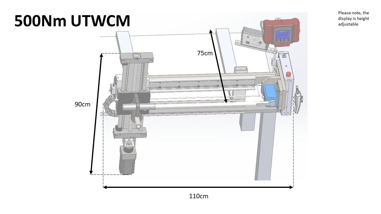 500Nm UTWCM Dimensions