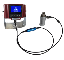 AWS Torque Display with Intelligent Instrumented Transducer Cable and Norbar transducer