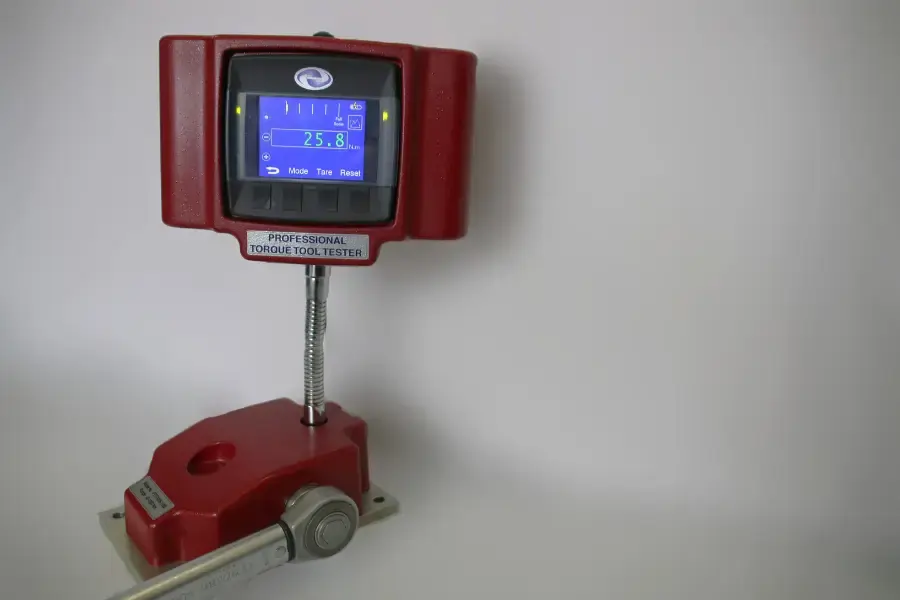 Battery powered AWS torque tool tester