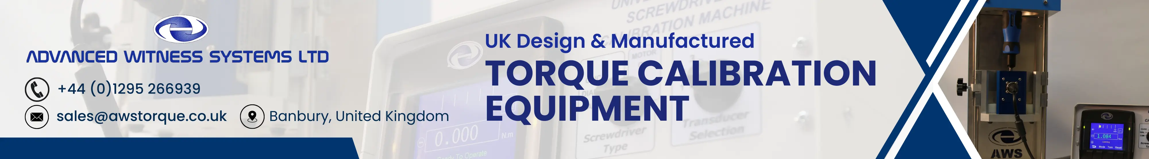 Slide Image containing a torque screwdriver calibration tool