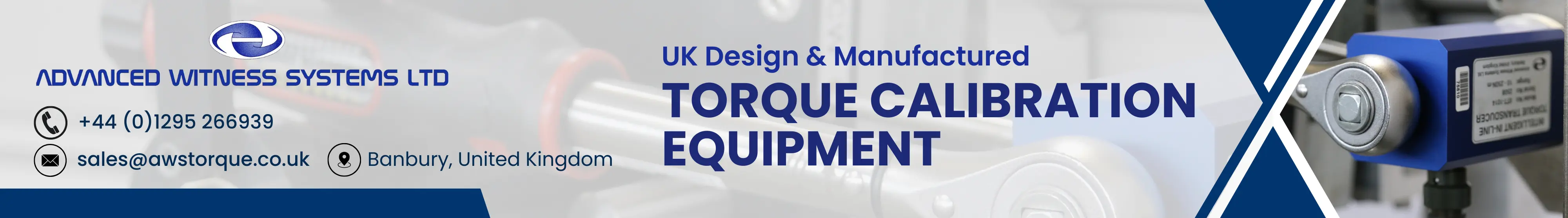 Slide Image containing a torque wrench calibrator