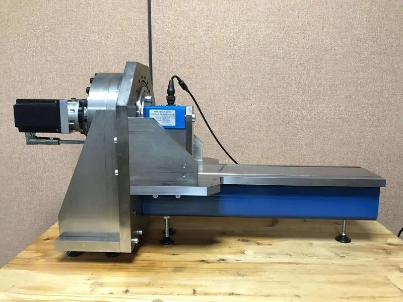 The AWS Universal Torque Calibration Machine before a device is attached