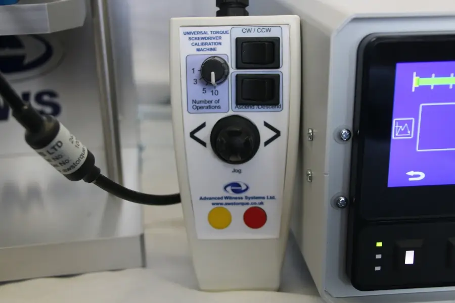 Handheld Controller for the a torque screwdriver tester