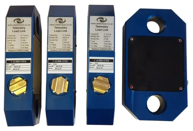 4 blue load links side by side